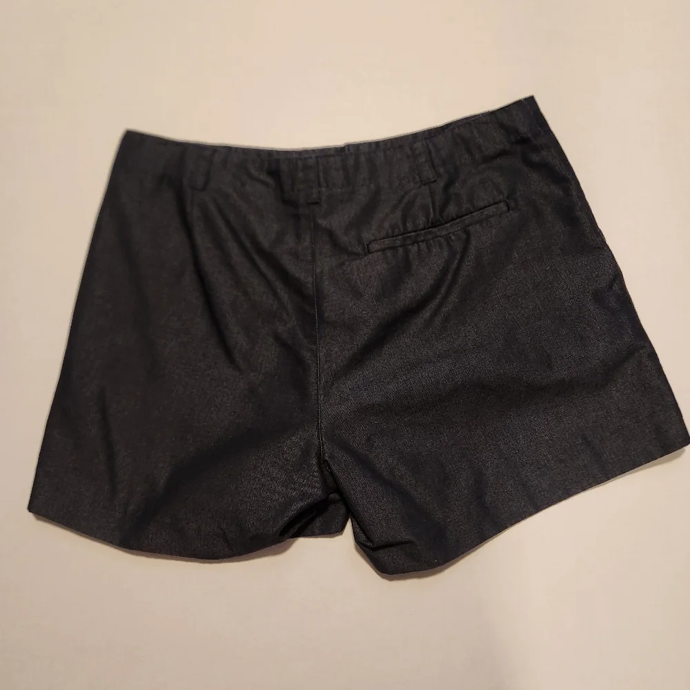VTG Vintage Y2K Banana Republic Cotton Blend Dark Denim Shorts 8 EUC Summer 2002